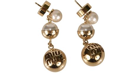 miu miu earring|mi miu earrings.